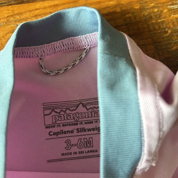 Patagonia Colorful Kids' swim T-Shirt and Shorts Set 3-6 months - Picture 3 of 10